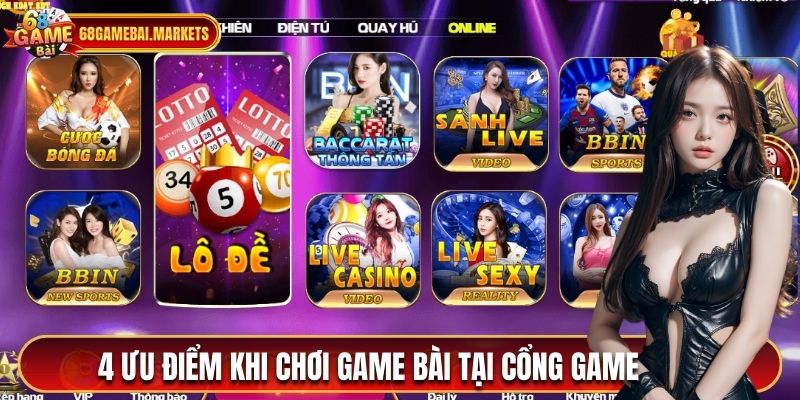 Ưu điểm khi chơi game bài dân gian tại 68 game bài